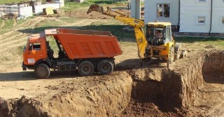 Котлован для дома Зима, цена от 315 руб./м3.