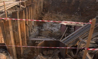 Вертикальная планировка грунта под ключ в зиме от 943 руб. - 2Землекопа-Зма