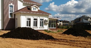 Отсыпка участка Зима, цена от 210 р./куб.